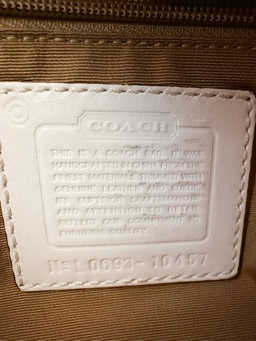 Coach Scribble Patchwork Multicolor Canvas Leather Baguette Shoulder Bag Y2K - Picture 16 of 16